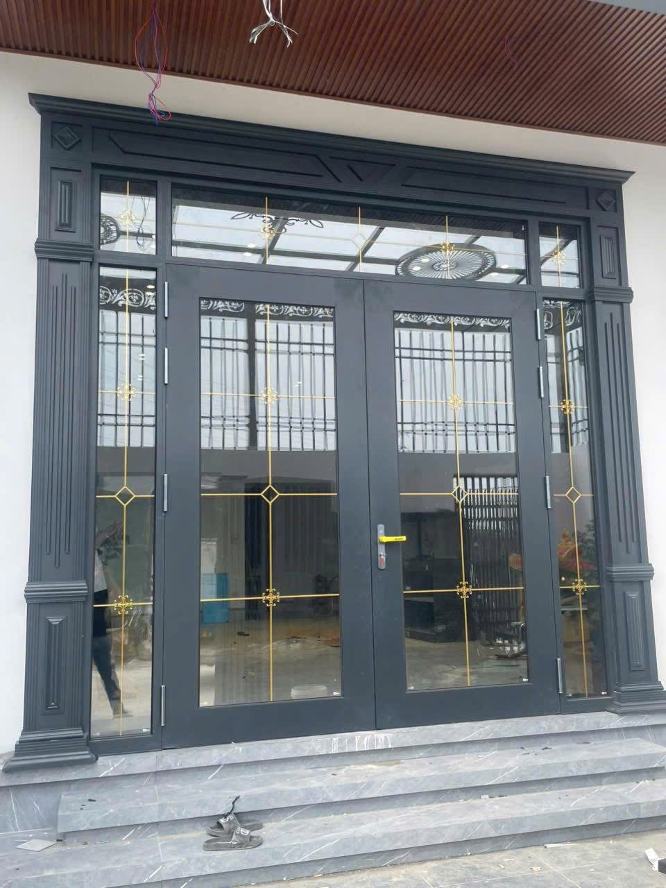 Cửa Cánh Lớn Khung Bao Full Tường (MS02)