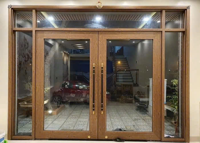 Cửa Nhôm Thủy Lực Bản Lề Sàn (MS03)