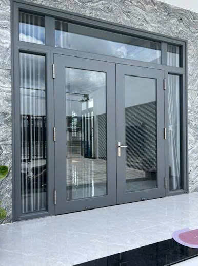 Cửa Nhôm Thủy Lực Bản Lề Sàn (MS04)